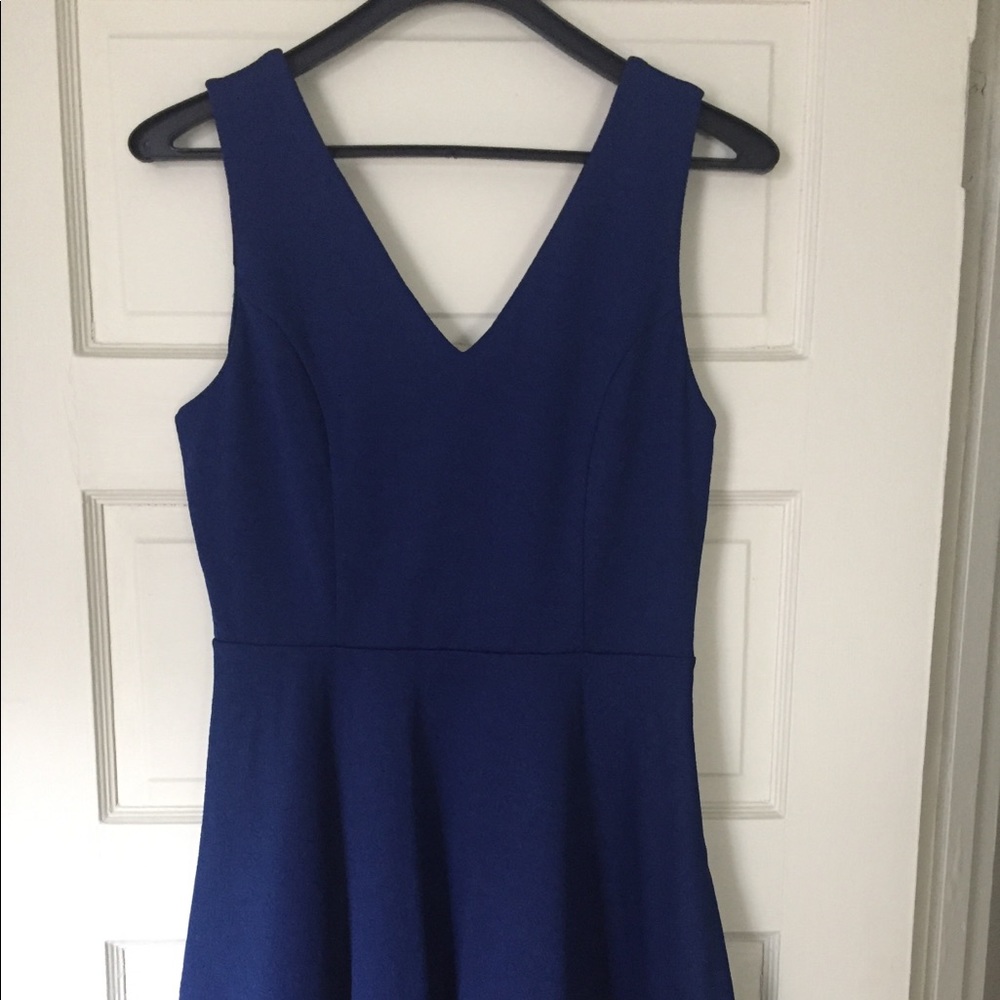 Francesca’s Miami Navy Blue Dress